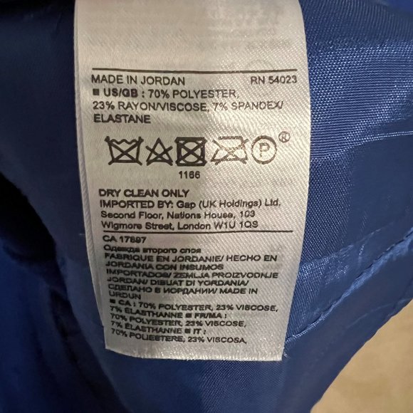 Banana Republic royal blue scalloped hem shorts - Picture 5 of 5